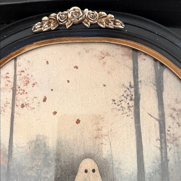 Marmont Hill Halloween Ghosts Cottage Framed Wall Art Decor 11x14 NIB *read - Picture 7 of 10
